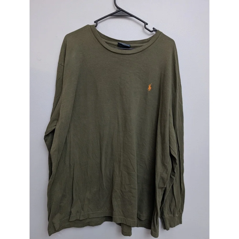 E1‎ Polo Ralph Lauren  Longsleeve t shirt green